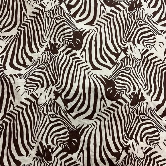 Anthropologie Maeve Bettina Dress Tiered zebra Print Buttondown Shirt Dr… - Picture 13 of 13